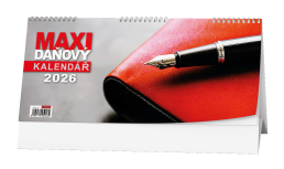 Stolní kalendář 2026 maxi daňový kalendář