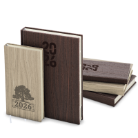 Diář 2026 denní A5 Ctirad-výsek Wood světle hnědý