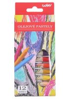 Olejové pastely 12ks