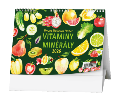 Stolní kalendář 2026 Vitaminy a minerály