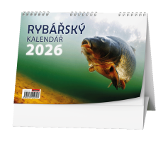 Stolní kalendář 2026 Rybářský