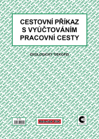 Cestovní příkaz s vyúčtováním A4