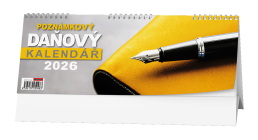 Stolní kalendář 2026 Daňový poznámkový