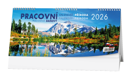 Stolní kalendář 2026 daňový Příroda