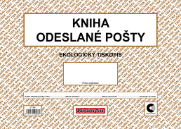 Kniha odeslané pošty A4