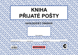 Kniha přijaté pošty A4