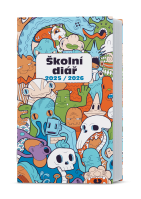 Diář 2025/26 týdenní Kamil-lamino T-Rex