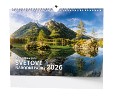 Nástěnný kalendář 2026 A3 Světové národní parky