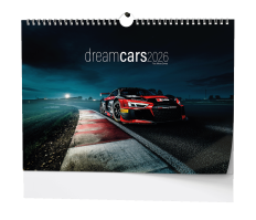 Nástěnný kalendář 2026 Dream Cars A3