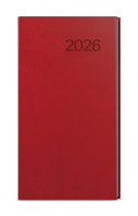 Diář 2026 týdenní kapesní Jakub-vivella bordó