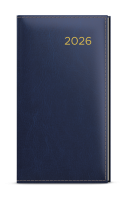 Diář 2026 týdenní kapesní Jakub-premier modrý