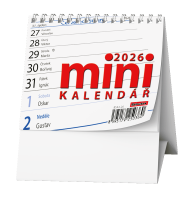 Stolní kalendář 2026 Mini týdenní