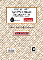 Dodací list A5 daňový doklad