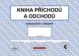 Kniha příchodů a odchodů A4