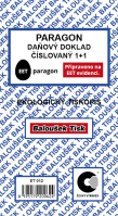 Paragon daňový doklad číslovaný