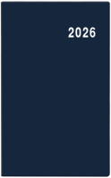 Diář 2026 měsíční Marika-PVC modrý