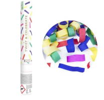 Vystřelovací konfety 40cm proužky