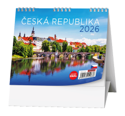 Stolní kalendář 2026 Česká republika