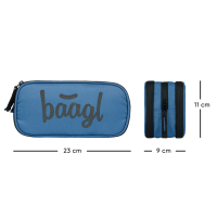 Penál etue Baagl Ocean Blue