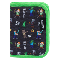 Školní penál BAAGL jednopatrový Minecraft