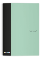 Sešit 444 A4 Pastelini 40ls linka zelený