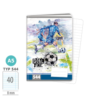 Sešit 544 A5 Fotbal 40ls linka