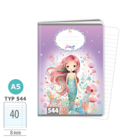 Sešit 544 A5 Mořská víla 40ls linka