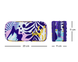 Penál etue Baagl Violet