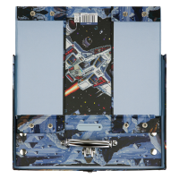 Skládací školní kufřík Baagl Pixel Space