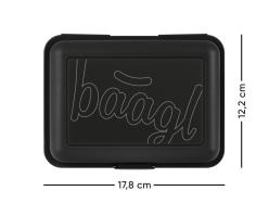 Box na svačinu Baagl Black