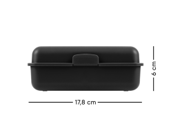 Box na svačinu Baagl Black