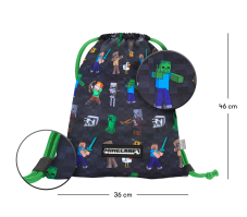 Sáček na obuv Baagl Minecraft