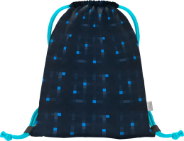 Sáček na obuv Baagl Minecraft Blue Axe