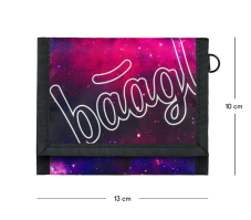 Peněženka Galaxy fialová