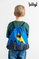 Předškolní sáček na obuv Baagl Batman modrý