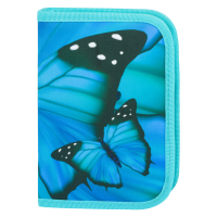 Školní penál jednopatrový Baagl  Butterfly