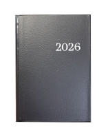 Diář 2026 čtrnáctidenní PVC černý