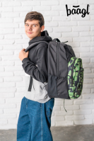 Školní batoh Baagl Coolmate Green