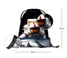 Sáček na obuv Baagl eARTh Cosmonaut by Caer8th