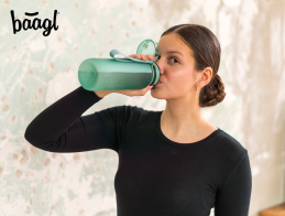 Tritanová láhev na pití Baagl Green 800ml
