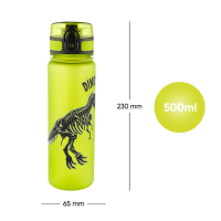 Tritanová láhev na pití Baagl Dinosaurs 500ml