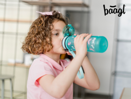 Tritanová láhev na pití Baagl Duha 500ml