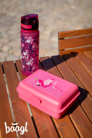 Tritanová láhev na pití Baagl Flamingo 500ml