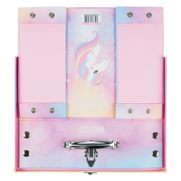 Skládací školní kufřík Baagl Rainbow Unicorn