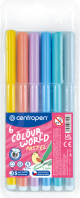 Popisovače Centropen Pastel 6ks