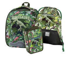 Školní set 3dílný Baagl Shelly Dinosaurs