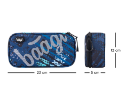 Školní set 3dílný Baagl Skate Struktury