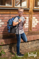Školní set 3dílný Baagl Skate Struktury