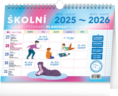 Stolní kalendář 2026 plánovací