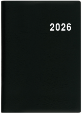 Diář 2026 čtrnáctidenní Ladislav-PVC černý
